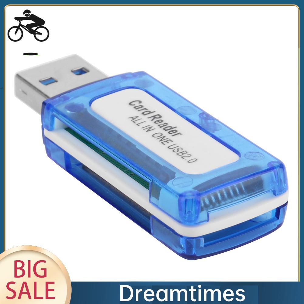 Đầu Đọc Thẻ Nhớ usb 2.0 4 Trong 1 1 Cho micro sd tf m2