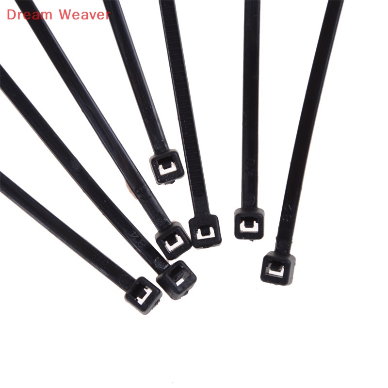 Túi 100 Dây Rút 3x150mm Tự Khóa Đa Màu Sắc