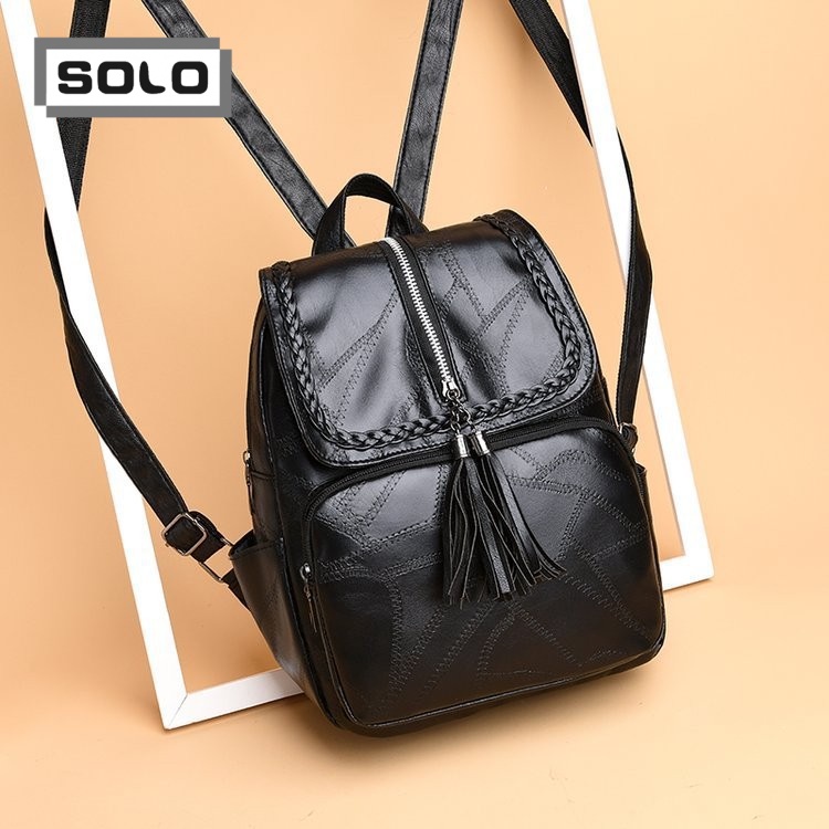 SOLO  Balo cặp đi học 2023 NEW  Chic Thoải mái Stylish Beautiful L95S6MN 37Z230911