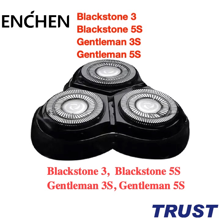 Đầu Cạo Râu  Enchen Blackstone 3,  Blackstone 5S, Gentleman 3S, Gentleman 5S -Lưỡi dao cạo râu thay thế