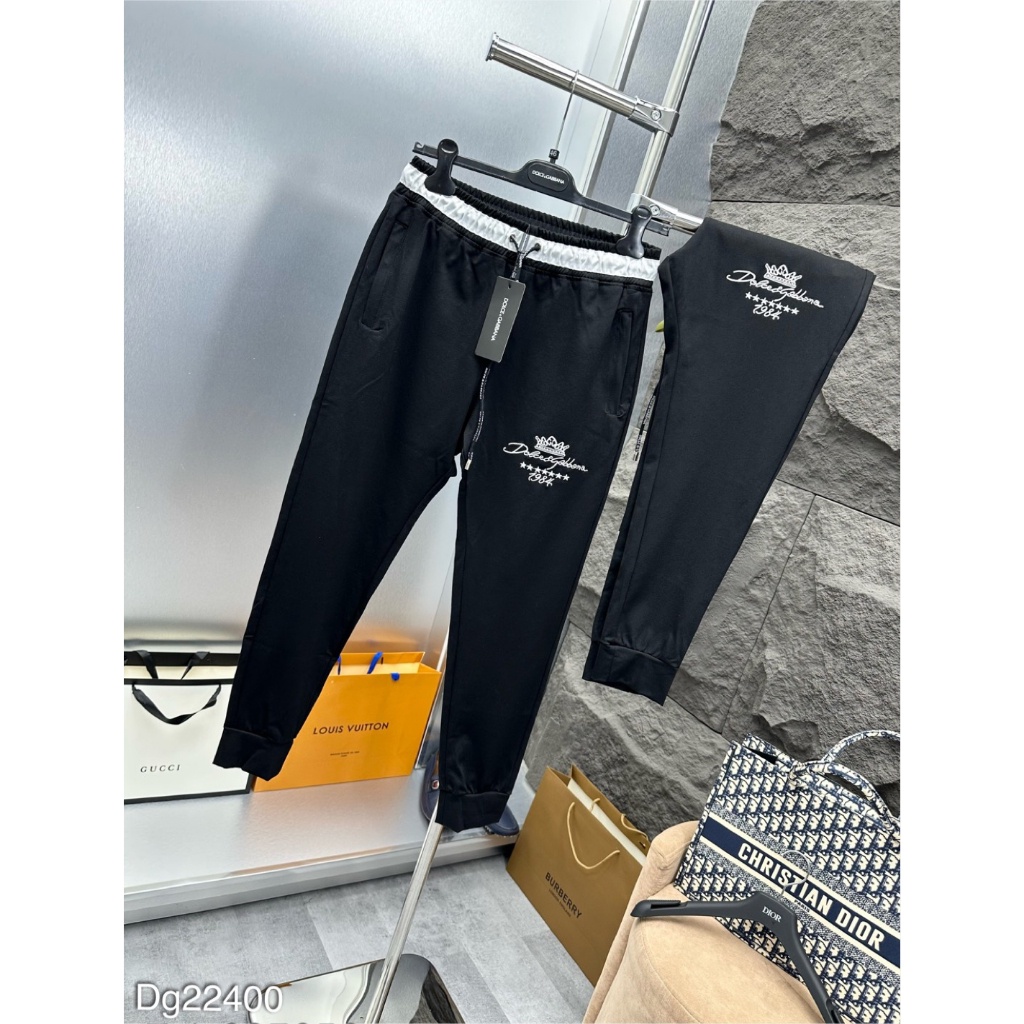 Quần jogger nam co dãn hoạ tiết logo siêu đẹp-Quần dài nam chất nỉ dày dặn kiểu dáng cực chất