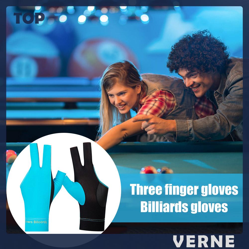 1 Đôi Găng Tay Hở Ngón Để Tập Bida Tiện Dụng