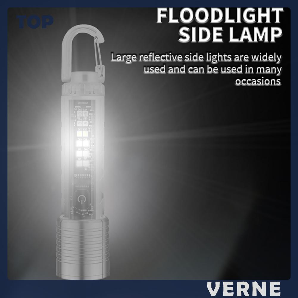 Đèn Pin led cob / cob 1500mah Cổng Sạc usb Loại c ipx4