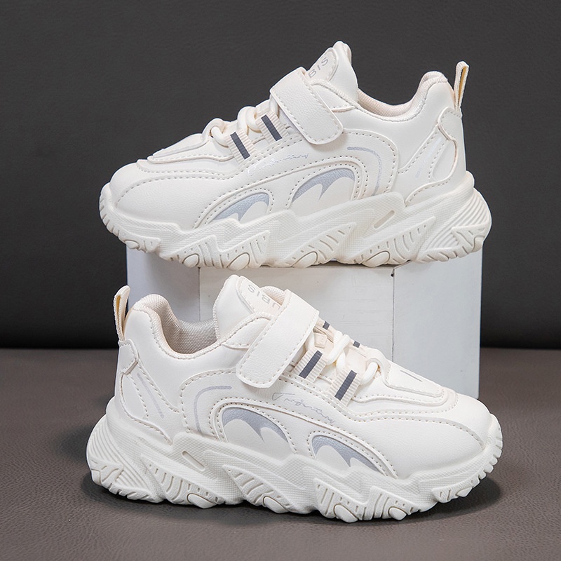 Giày Thể Thao Da Đế Mềm Phong Cách Hàn Quốc Thời Trang Thu Đông 2023 Cho Bé Gái