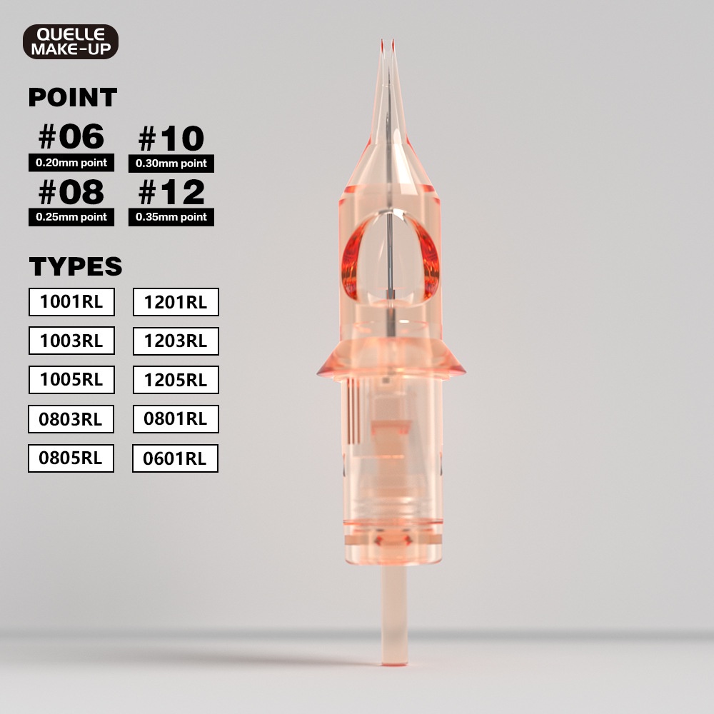 Set 10 Hộp Mực Xăm Lông Mày 0.18mm 0.20mm 0.25mm Chuyên Nghiệp