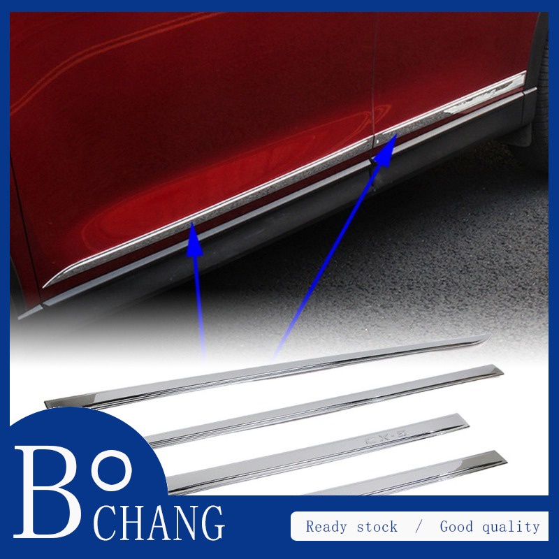 Set 4 Miếng Dán Trang Trí Thân Xe Ô Tô mazda cx-5 cx5 2017-2021