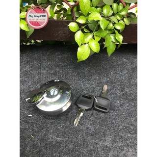 Nắp bình xăng xe cub, 67 có chìa khoá
