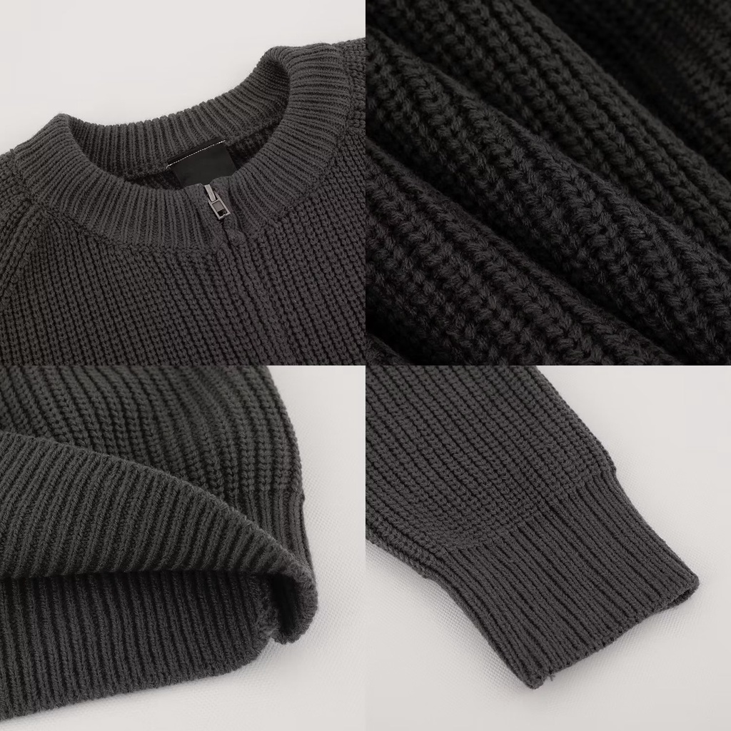 Áo khoác cardigan nam màu sắc đơn giản phong cách hàn quốc thời trang thu đông 2023