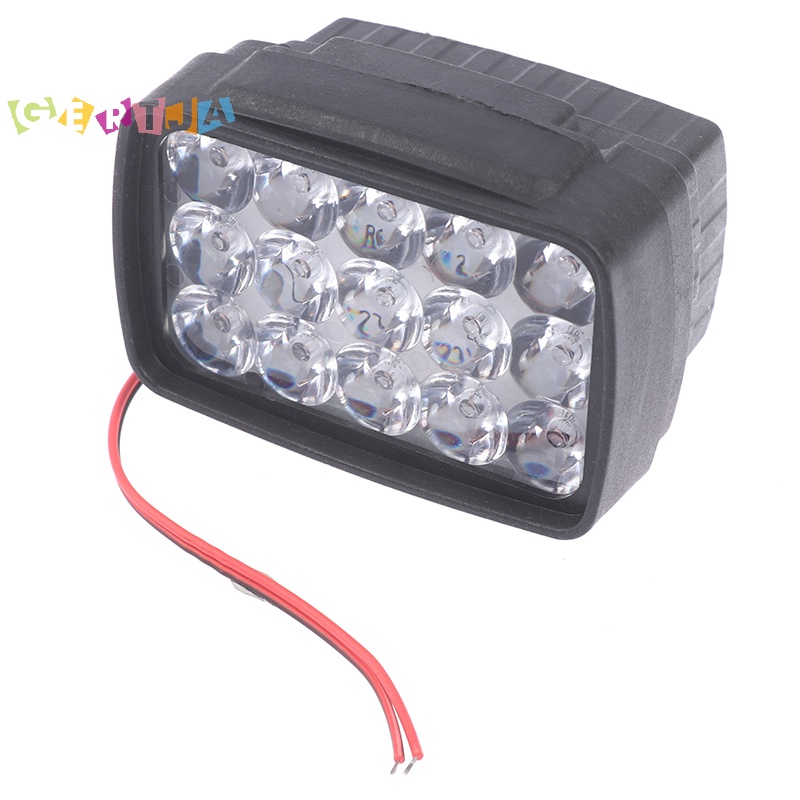 Đèn Pha led 15 Bóng 1000lm Chuyên Dụng Cho Xe Mô Tô atv