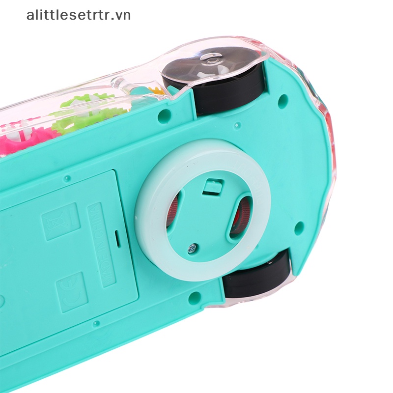 Alittlesetrtr Đồ Chơi Xe Cảnh Sát / Cảnh Sát Trong Suốt Có Đèn Phát Sáng vn