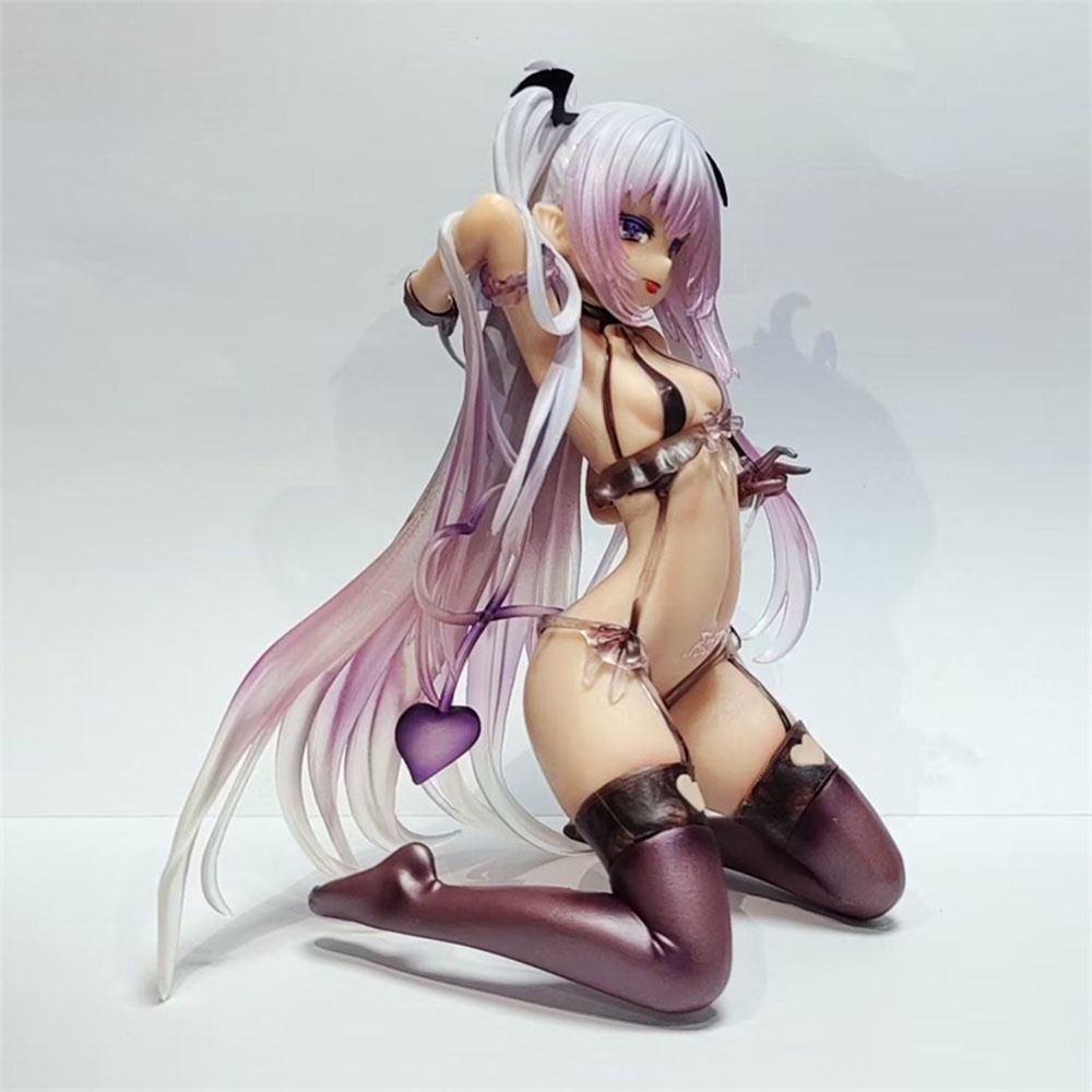 Tượng Cô Gái Nhật Bản rurumu succubus Phiên Bản. Set 18 Mô Hình Đồ Chơi Nhân Vật Hoạt Hình Bằng pvc