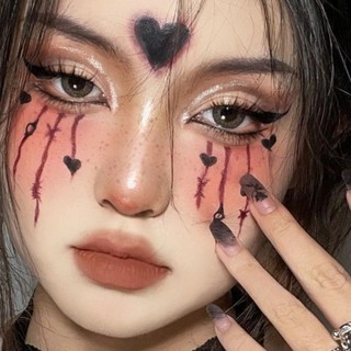 Hình Xăm Dán Chống Nước Lâu Trôi Phong Cách halloween Độc Đáo