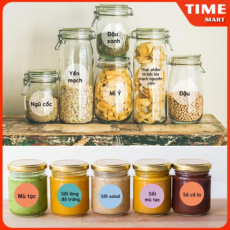 NIIMBOT B21/B1/B3S Nhãn tròn tự dính, chống nước, dán bánh, và tem niêm phong.