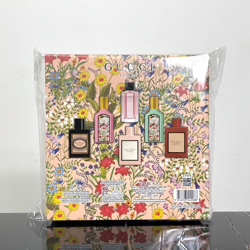 Gucci Set 6 Lọ Nước Hoa Sang Trọng Làm Quà Tặng Giáng Sinh Cho Bạn Gái