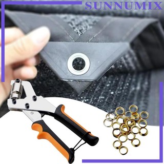 Eyelet grommet kìm đấm cầm tay di động canvas setter dụng cụ bộ dụng cụ lỗ máy làm kìm cho đai làm vườn túi dụng cụ