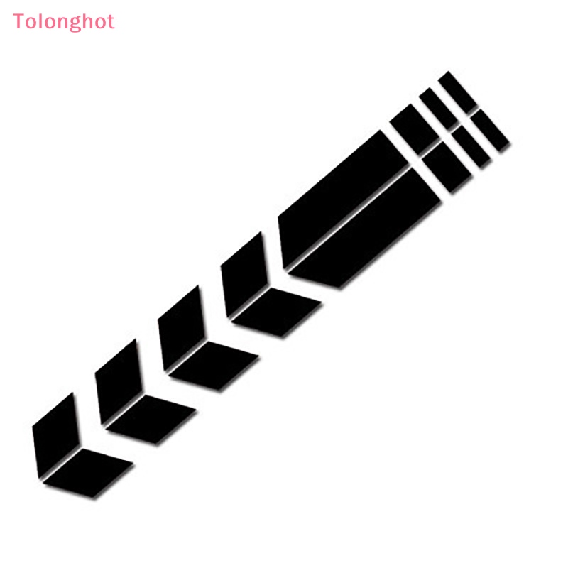 FENDER Tolonghot > Đề Can Phản Quang Cảnh Báo Chống Thấm Nước Hình Mũi Tên Xe Máy / Xe Hơi Thông Dụng