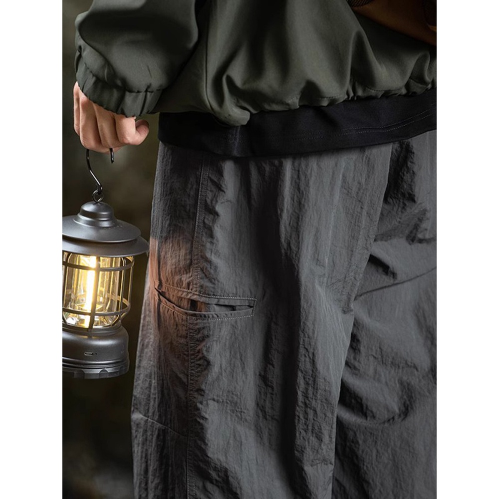 Quần Dài Leo Núi Thoáng Khí Mau Khô Có Túi Bên Hông Dành Cho Nam