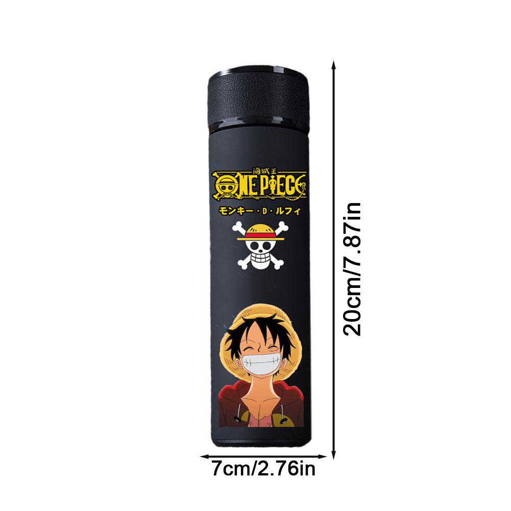 One Bình Nước Giữ Nhiệt Bằng Thép Không Gỉ l2t6 Họa Tiết Hoạt Hình one piece