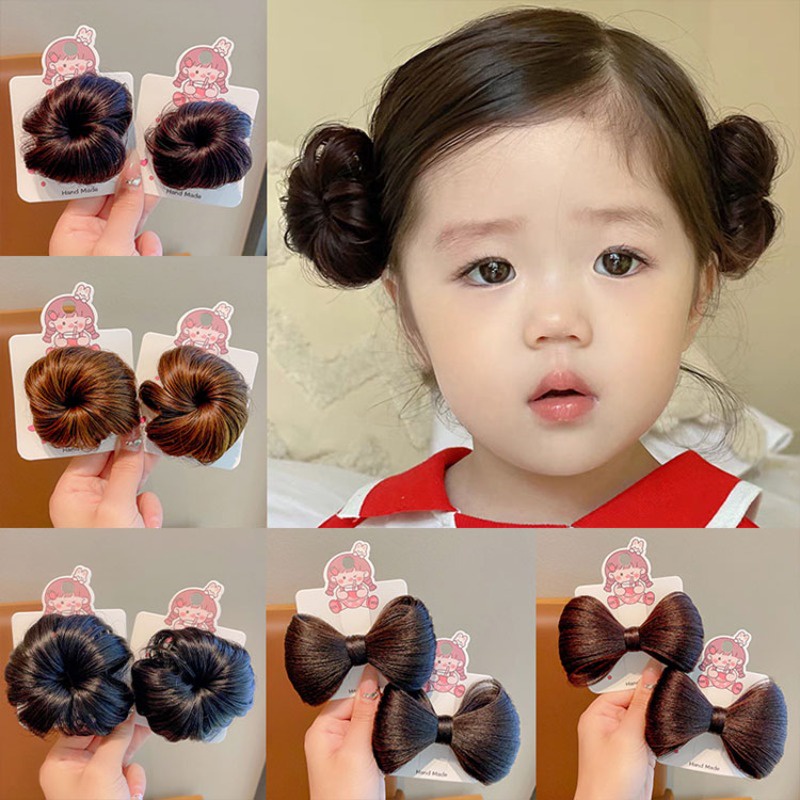 Kẹp TóC PhốI TóC Giả ThắT Nơ Dễ Thương Cho Bé GáI