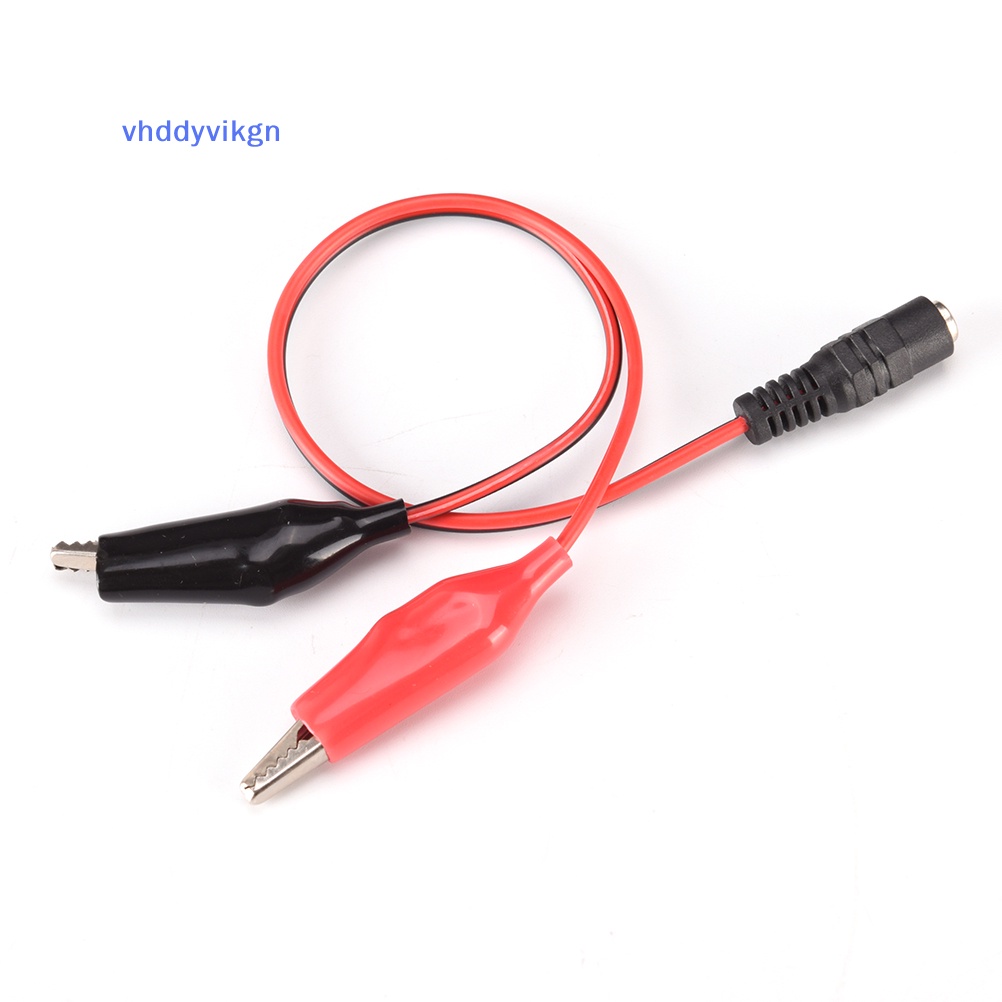 Dây Cáp Kết Nối dc 5.5mm x 2.1mm dc female / male Sang 2 alligator