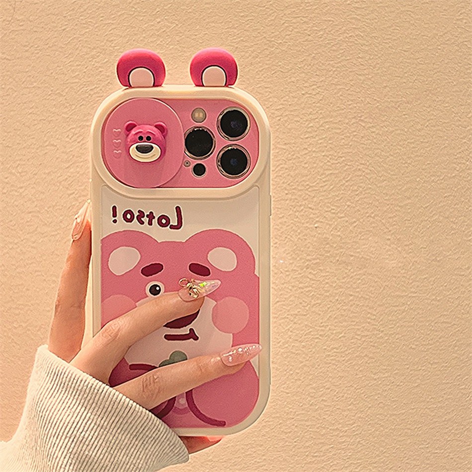 Ôp Điện Thoại Silicon Dẻo Hình Gấu 3d Cho iphone 11 12 13 14 15 pro max plus x xr xs max 7 8 plus se 2020 11pro 15pro Ốp