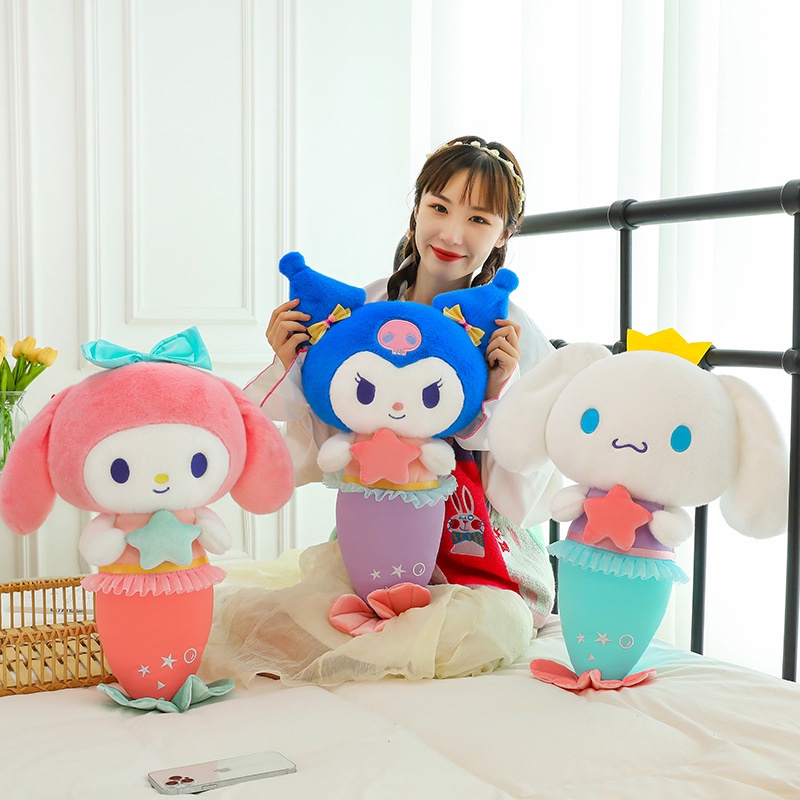 SANRIO Nàng Tiên Cá Nhồi Bông ere1 65cm Đáng Yêu Cho Bé