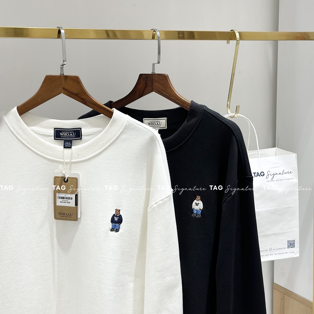 Whoau Bear Sweater