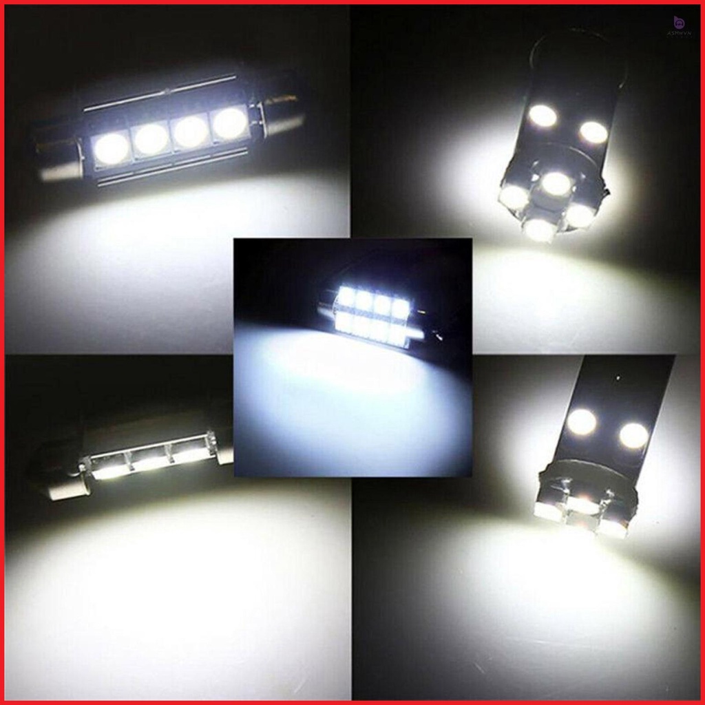 Super Bright Canbus LED Bulbs 5050 SMD LED Lights Bulb Car Interior Light Dome Light LED MAP Light Door Light Trunk License Plate Lamp Bulb
