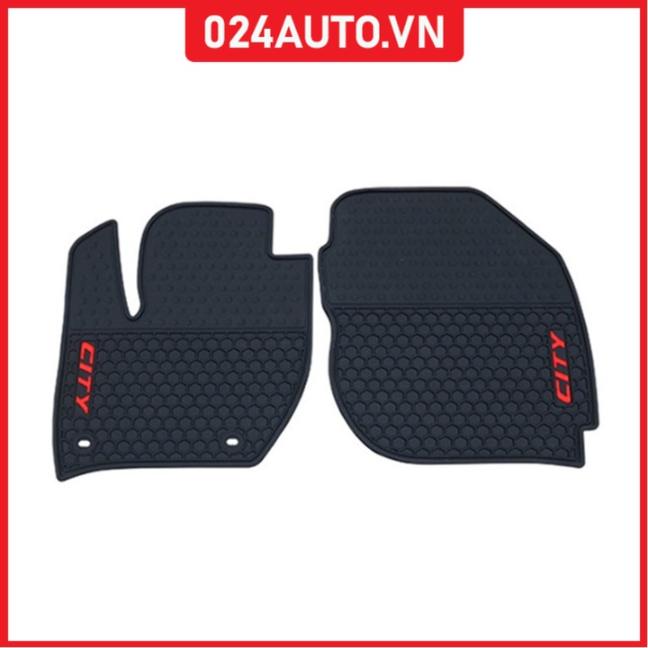 Thảm lót sàn cao su cho xe City 2015-2023 hàng chuẩn theo xe chịu lực tốt