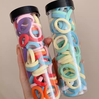 Set 50 Dây Thun Cột Tóc Nhiều Màu Cho Bé Gái