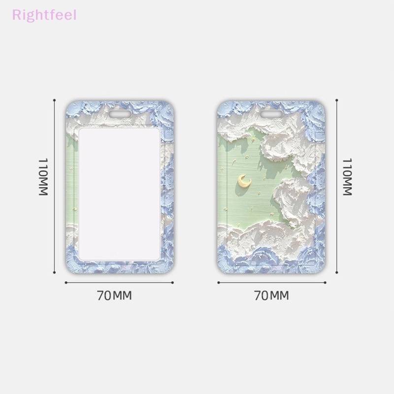 Qfeel Bao Đựng Thẻ id / Thẻ / Chìa Khóa Họa Tiết Hoạt Hình kpop Màu Hồng Dành Cho Học Sinh Mới