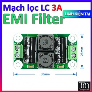 Mạch Lọc Nhiễu LC EMI Cho Mạch Khuếch Đại Class D
