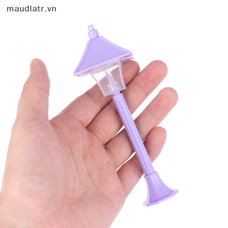 Mm Phụ Kiện Nhà Búp Bê Mô Hình Đèn Đường Mini Đế Nhỏ Trang Trí Tiểu Cảnh Sân Vườn Thần Tiên vn