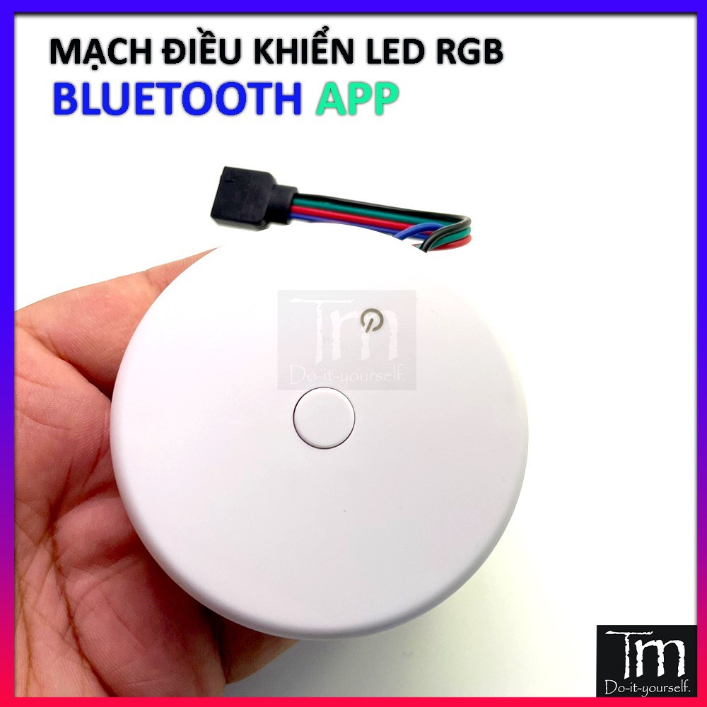 Mạch Điều Khiển LED RGB Qua Mobile App Bluetooth Nháy Theo Nhạc