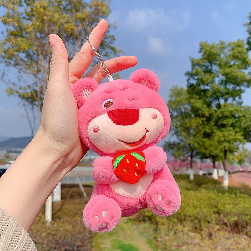 Móc Khóa Gấu Nhồi Bông Dễ Thương Dành Cho Cặp Đôi