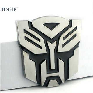 JINHF 3D Logo Bảo Vệ Autobot Biểu Tượng Huy Hiệu Đồ Họa Decal Dán Xe HOT