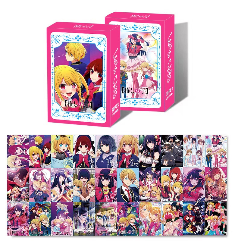 OSHI NO KO NARUTO BLUE LOCK Lomo Card Photocard 30pcs/box