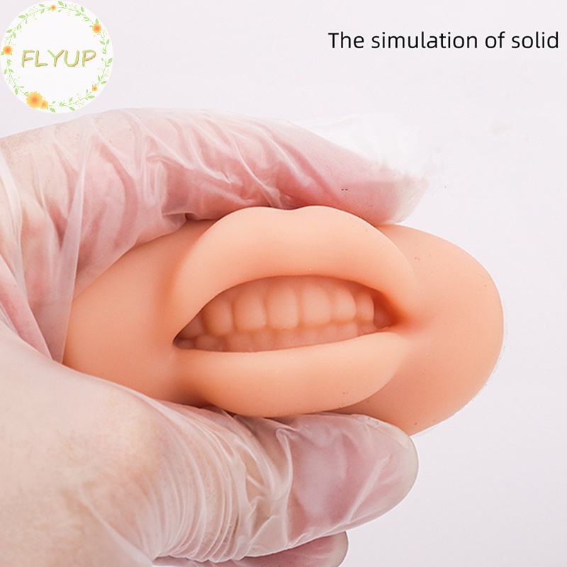 Flyup Mô Hình Mặt Môi 5d Bằng Silicon Dùng Thực Hành Xăm Môi vn