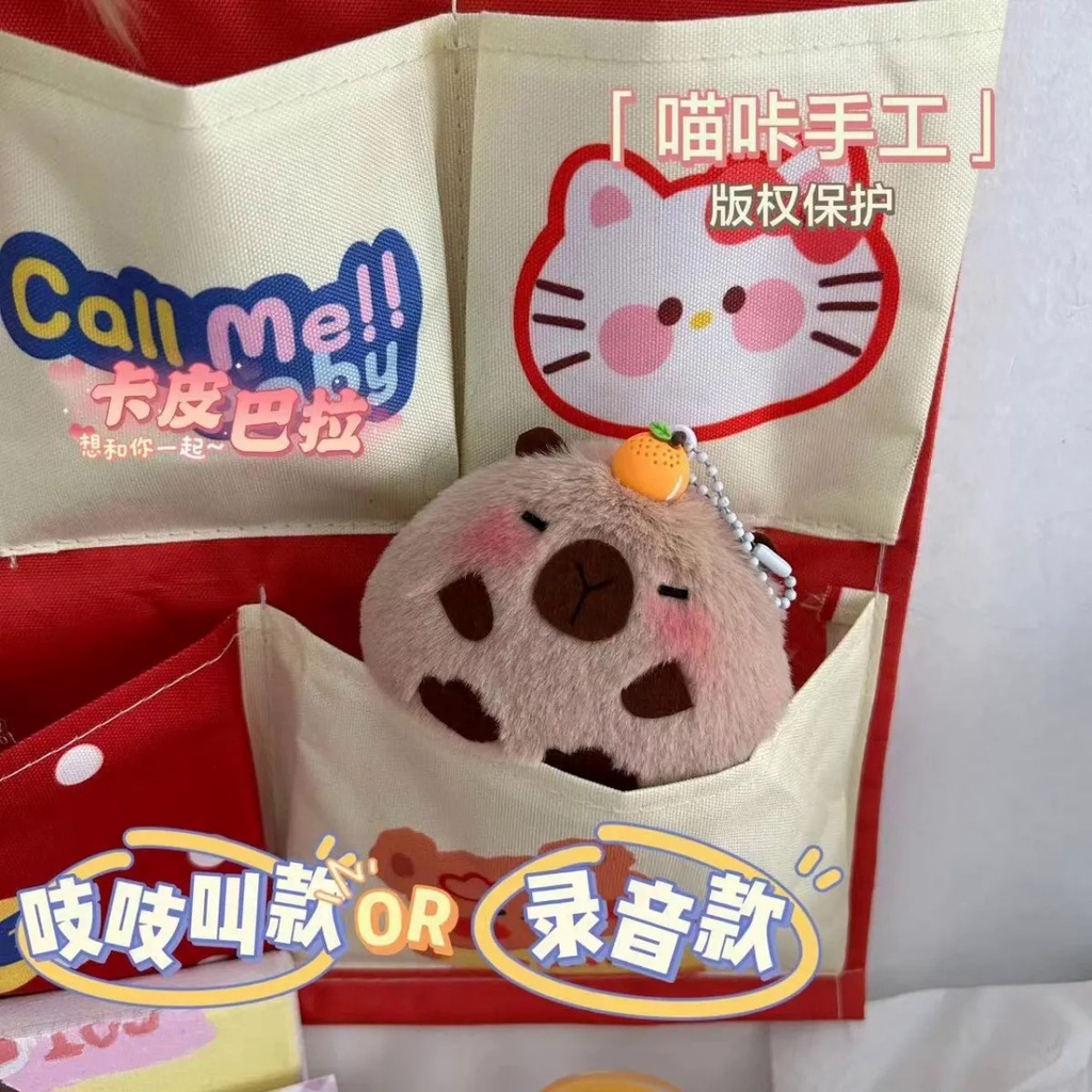 Mới Móc Khóa Thủ Công Hình Búp Bê capybara capybara Thủ Công diy