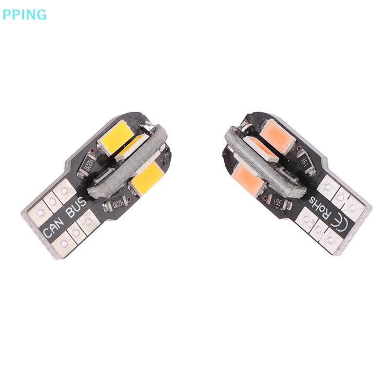 Bộ 2 Bóng Đèn led t10 canbus 5630 8smd 12v 8000k Ánh Sáng Trắng Dành Cho Ô Tô