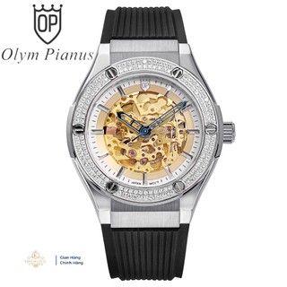 Đồng Hồ Nam Olym Pianus Skeleton OP990-45.24ADGS-GL trắng Chính Hãng