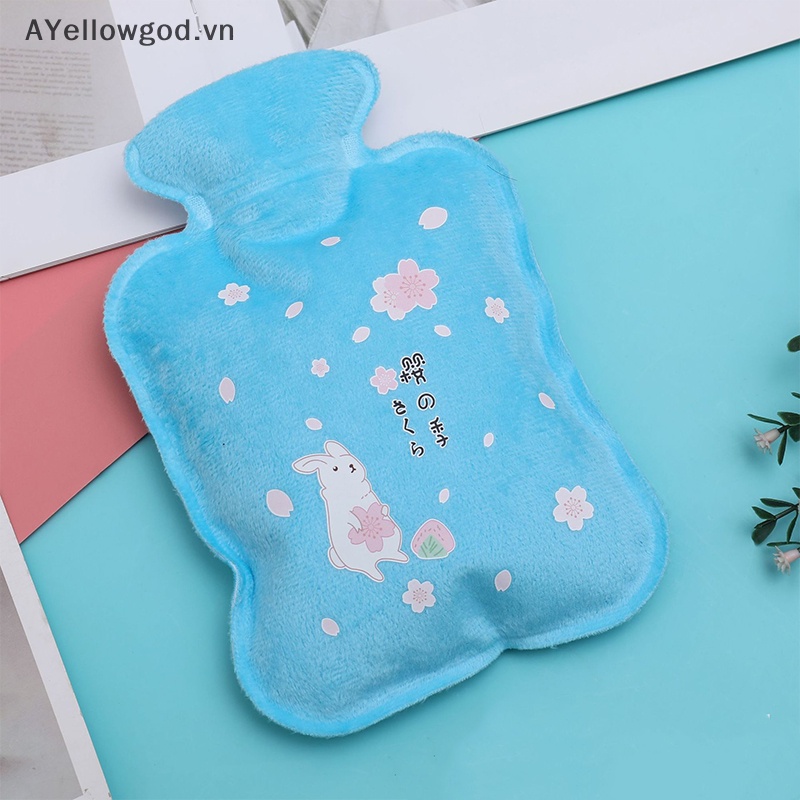 Ayellowgod Bình Nước Nóng Giữ Ấm Bụng Họa Tiết Hoạt Hình Có Thể Tái Sử Dụng vn