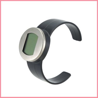 [hot]Digital LCD Red Wine Bottle Thermometer Auto Wine Temperature Meter Watch