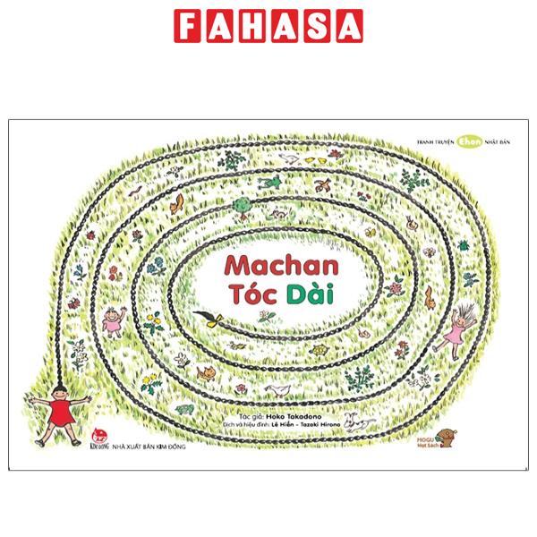 Sách Tranh Truyện Ehon Nhật Bản - Machan Tóc Dài (Dành Cho Bé Từ 1-6 Tuổi) (Tái Bản 2022)