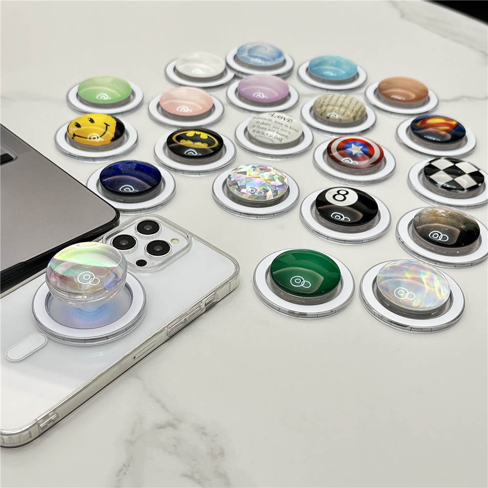 Dễ Thương Giá Đỡ Điện Thoại Có Nam Châm Điều Chỉnh Được Hình Bóng Bàn