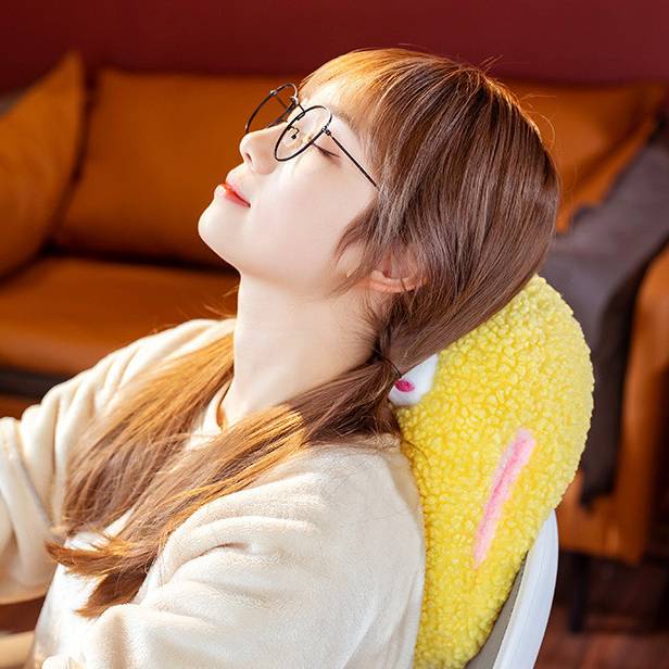 Thú Nhồi Bông Hình Tôm Chiên / Tôm / Chim Cánh Cụt Dễ Thương Cho Bé Gái