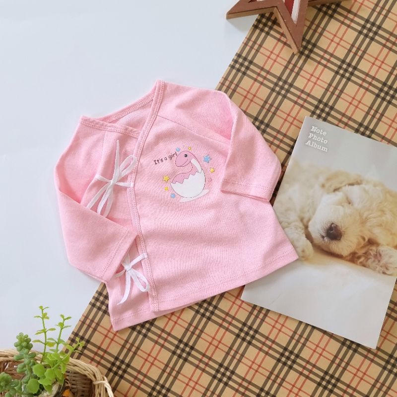 Áo sơ sinh cột dây cao cấp chất cotton đẹp cho bé - Hiệu Bunnybaby
