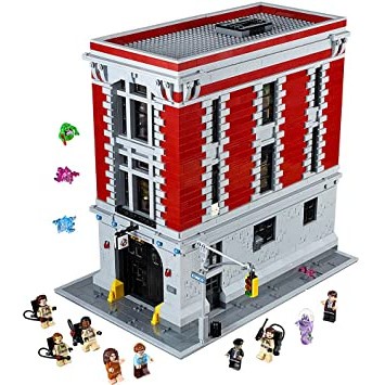 LEGO  75827 Ghostbusters- Tòa nhà của đội phòng cháy chữa cháy Hàng mới