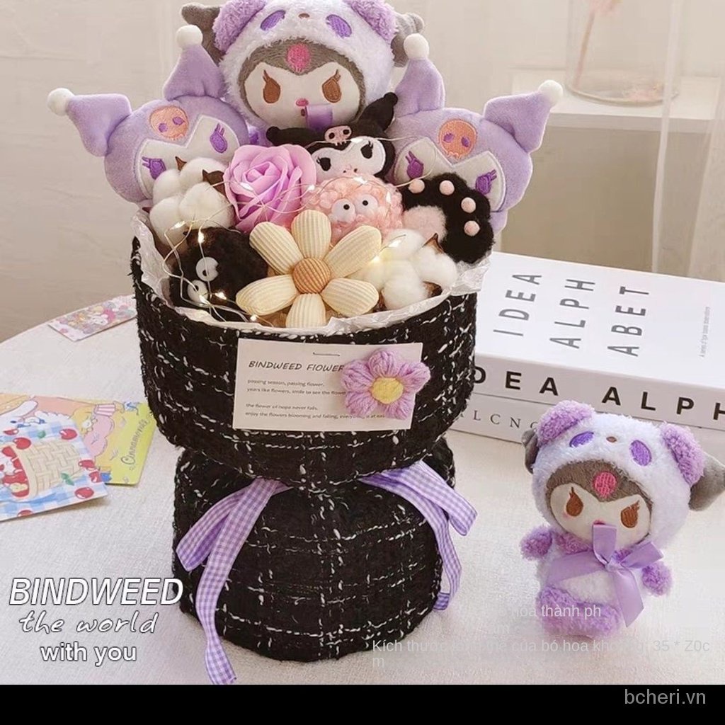 Bó Hoa Búp Bê kirby Dễ Thương Làm Quà Tặng Sinh Nhật Cho Bạn Gái