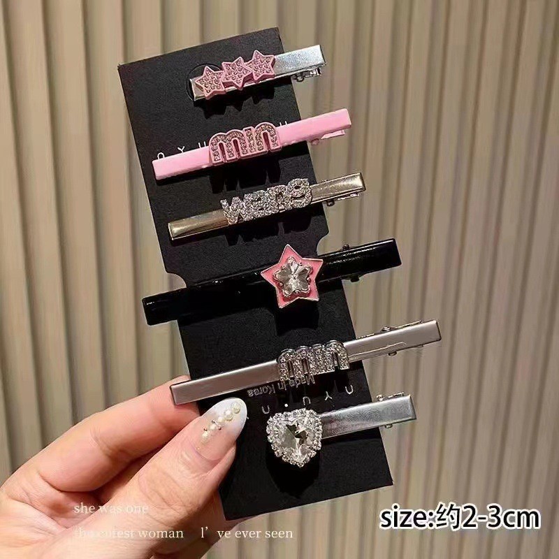 Kẹp Tóc Nhỏ Nhắn Hình Ngôi Sao Năm 2023 y2k Phong Cách Mới Cho Nữ
